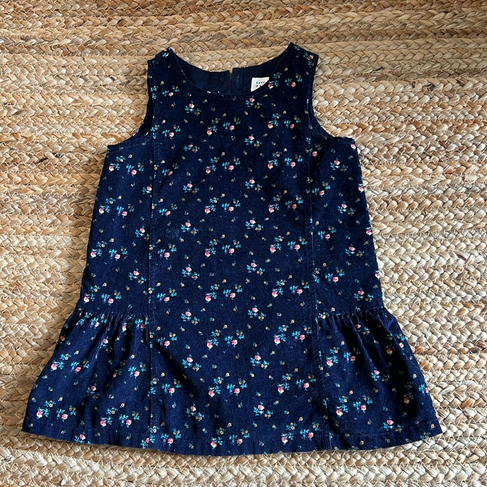 Gap Girls Micro Corduroy Floral Dress
